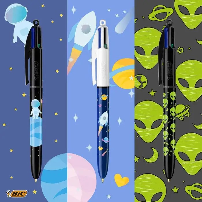 FANTASIE PENNA A SFERA 4 COLOURS SPACE