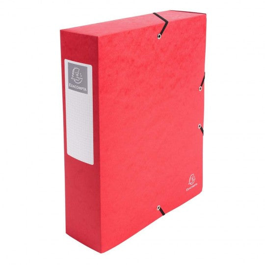CART. PER ARCHIVIO BOX EXABOX D8CM ROSSO