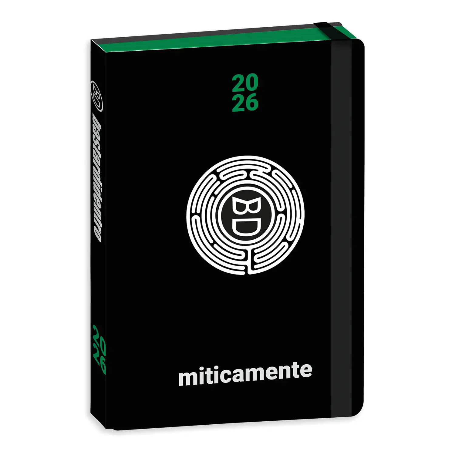 Seven - Dario Scolastico 16 Mesi Bastardi Dentro - Nero