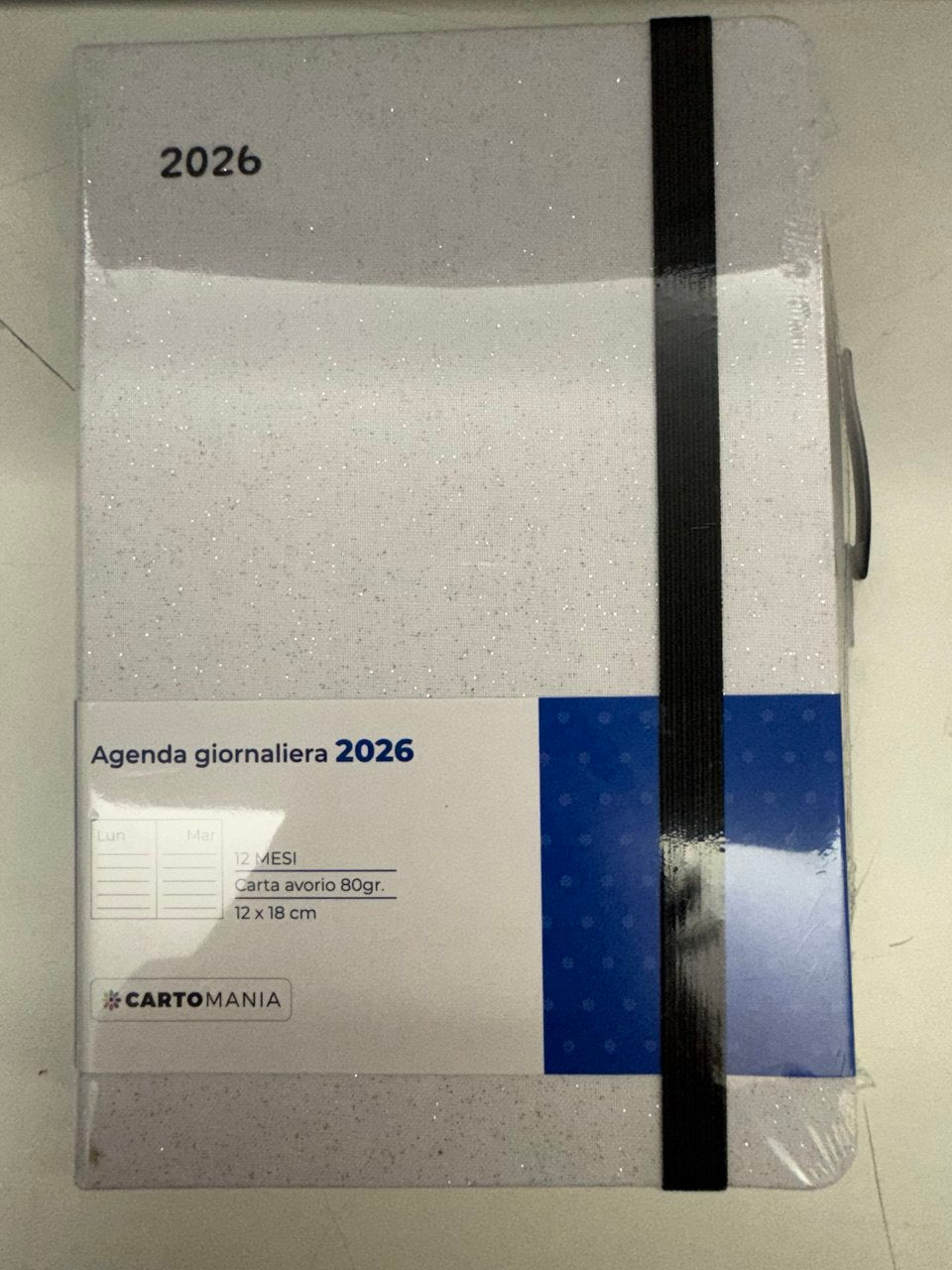 CARTOMANIA - SHINE IT AGENDA GIORNALIERA 12MESI - WHITE