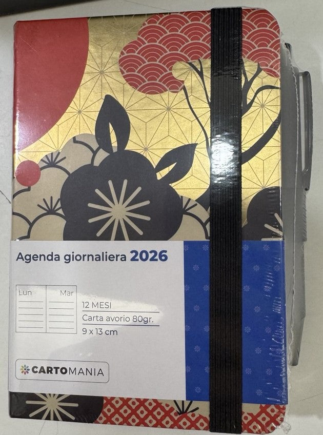 CARTOMANIA - PRECOIUS AGENDA GIORNALIERA 12MESI - GOLD