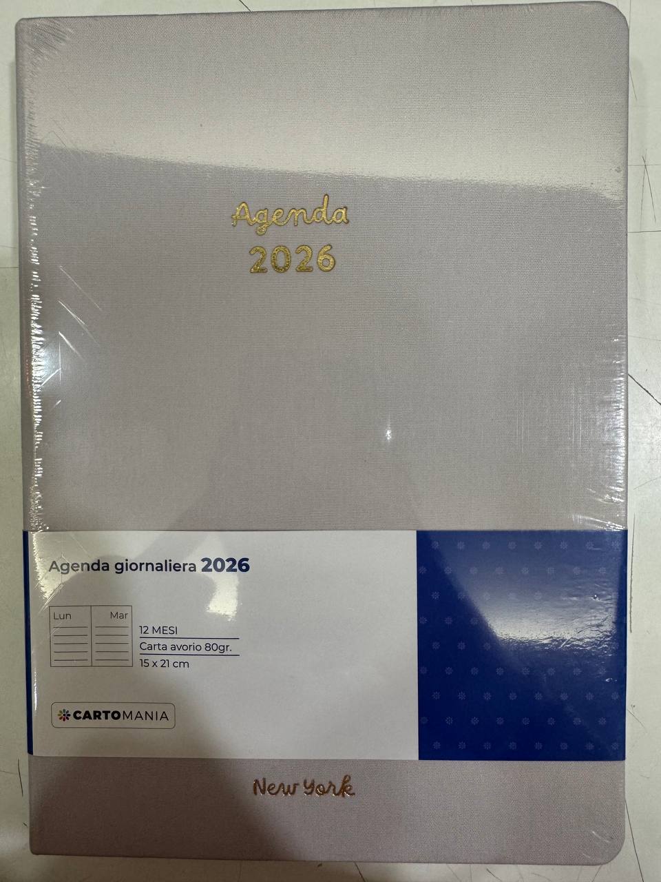 CARTOMANIA - URBAN HORIZONS AGENDA GIORNALIERA 12MESI -PERLA