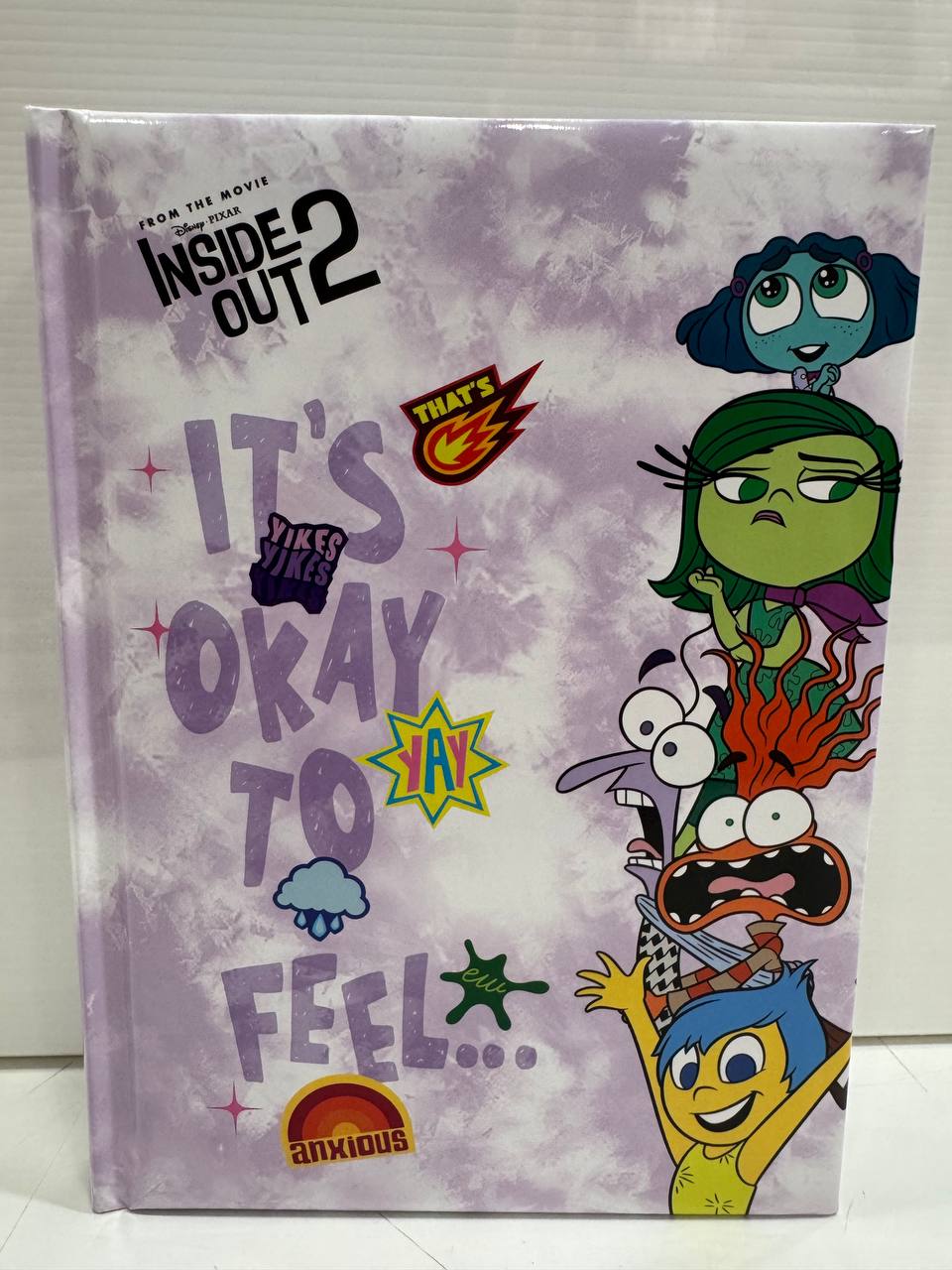 Diario Agenda 12 Mesi Inside Out 2 Lilla - Seven 2026