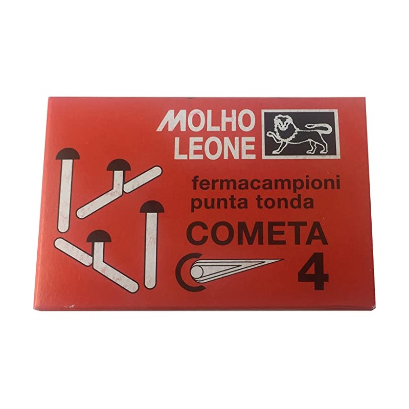 Molho Leone N°4 Fermacampioni in acciaio ottonato CF100 PZ