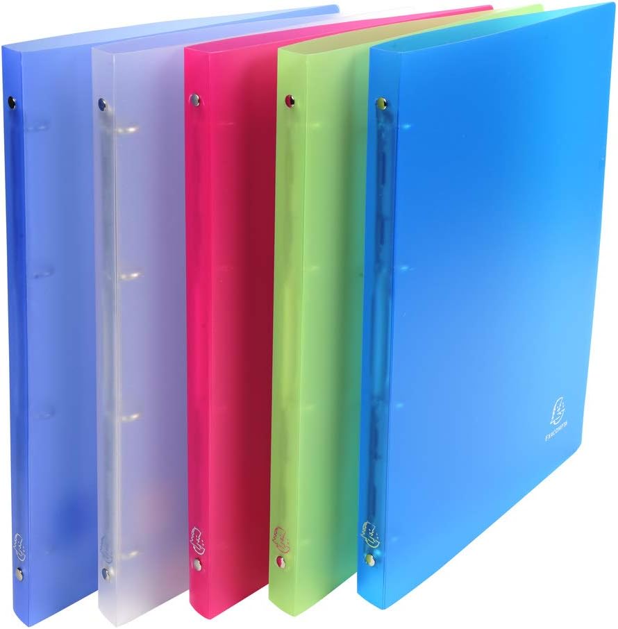 Raccoglitore Chromaline in PPL A4 4 Anelli 15MM - Azzurro