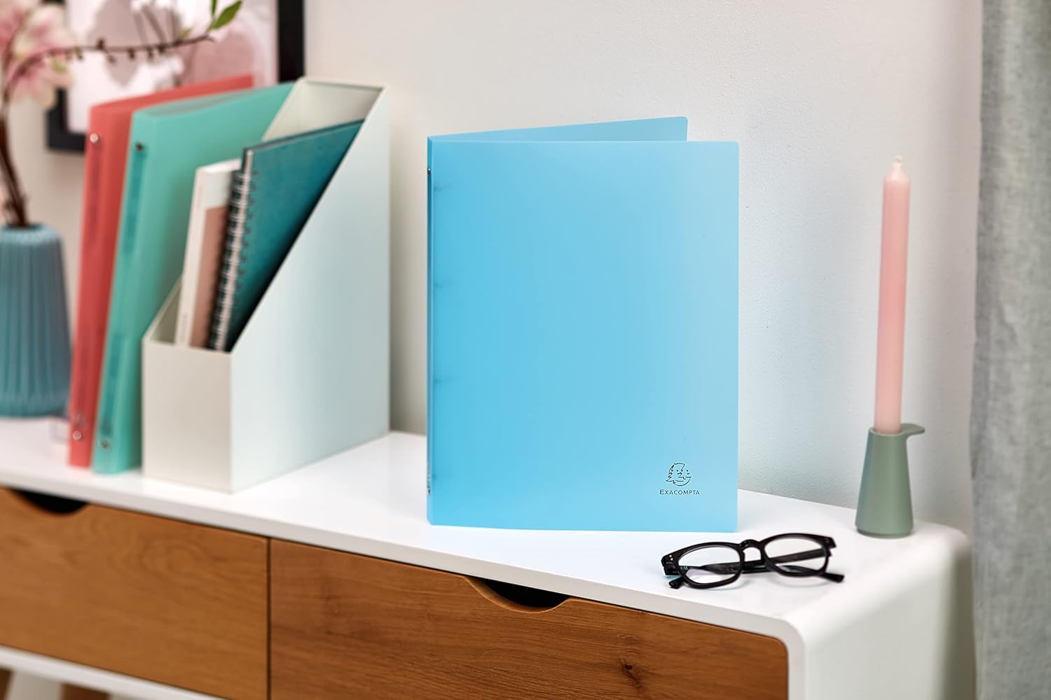 Raccoglitore Chromaline in PPL A4 15MM - Lilla Pastello