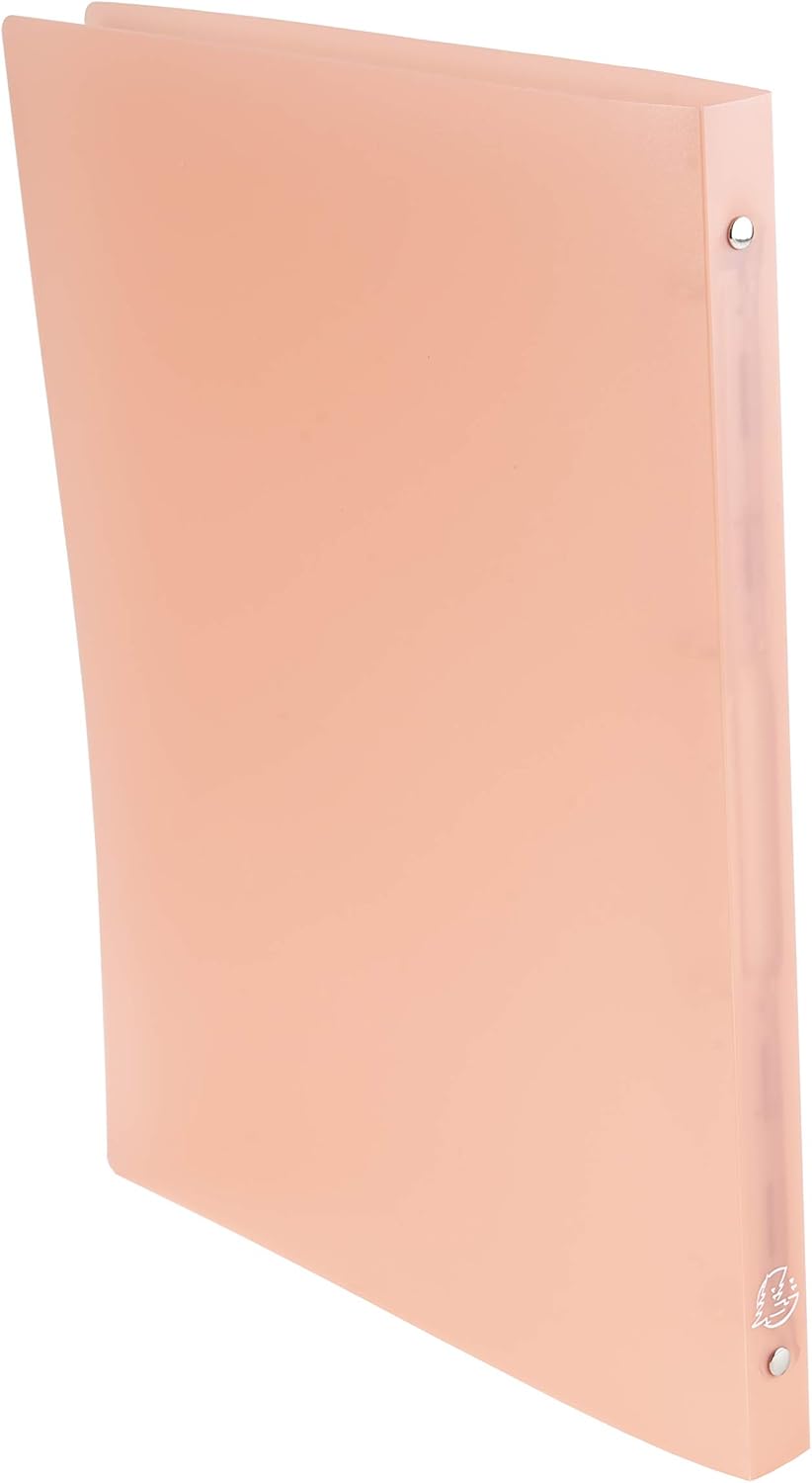 Raccoglitore Chromaline in PPL A4 15MM - Rosa Pesca Pastello