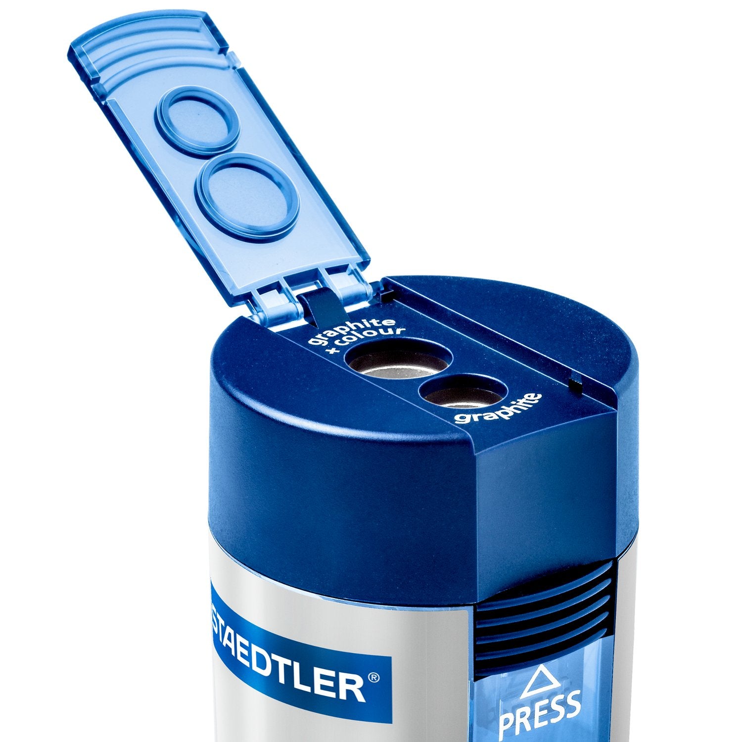 Temperamatite con contenitore 2 fori