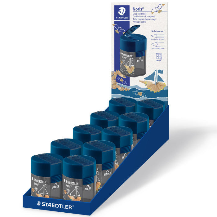 STAEDTLER TEMPERINO CON CONTENITORE 2 FORI