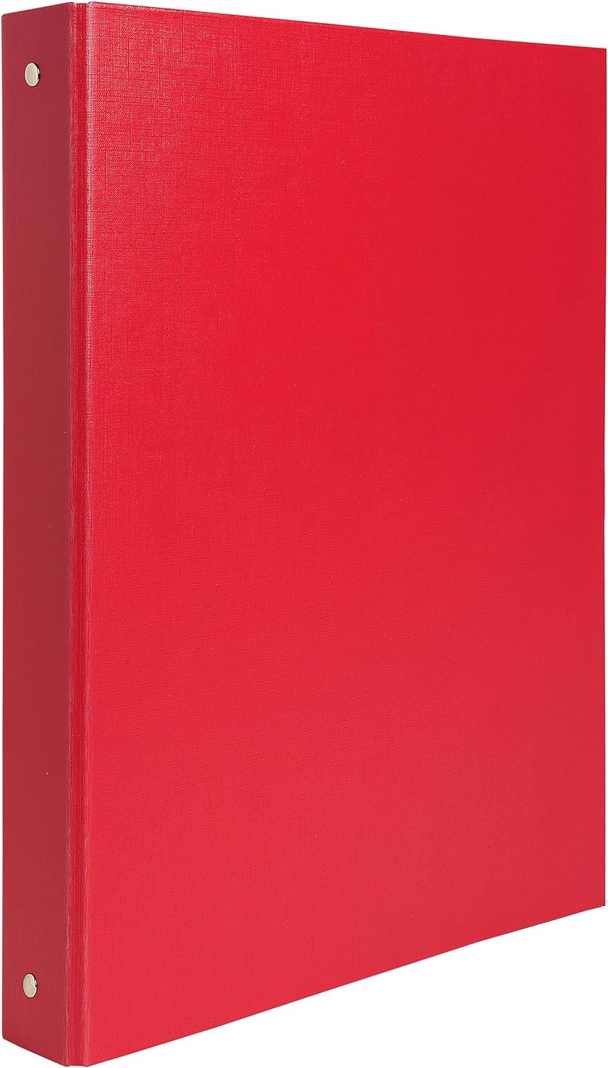 RACCOGLITORE 4 ANELLI 30MM POLIPROPILENE FODERATO A4 ROSSO