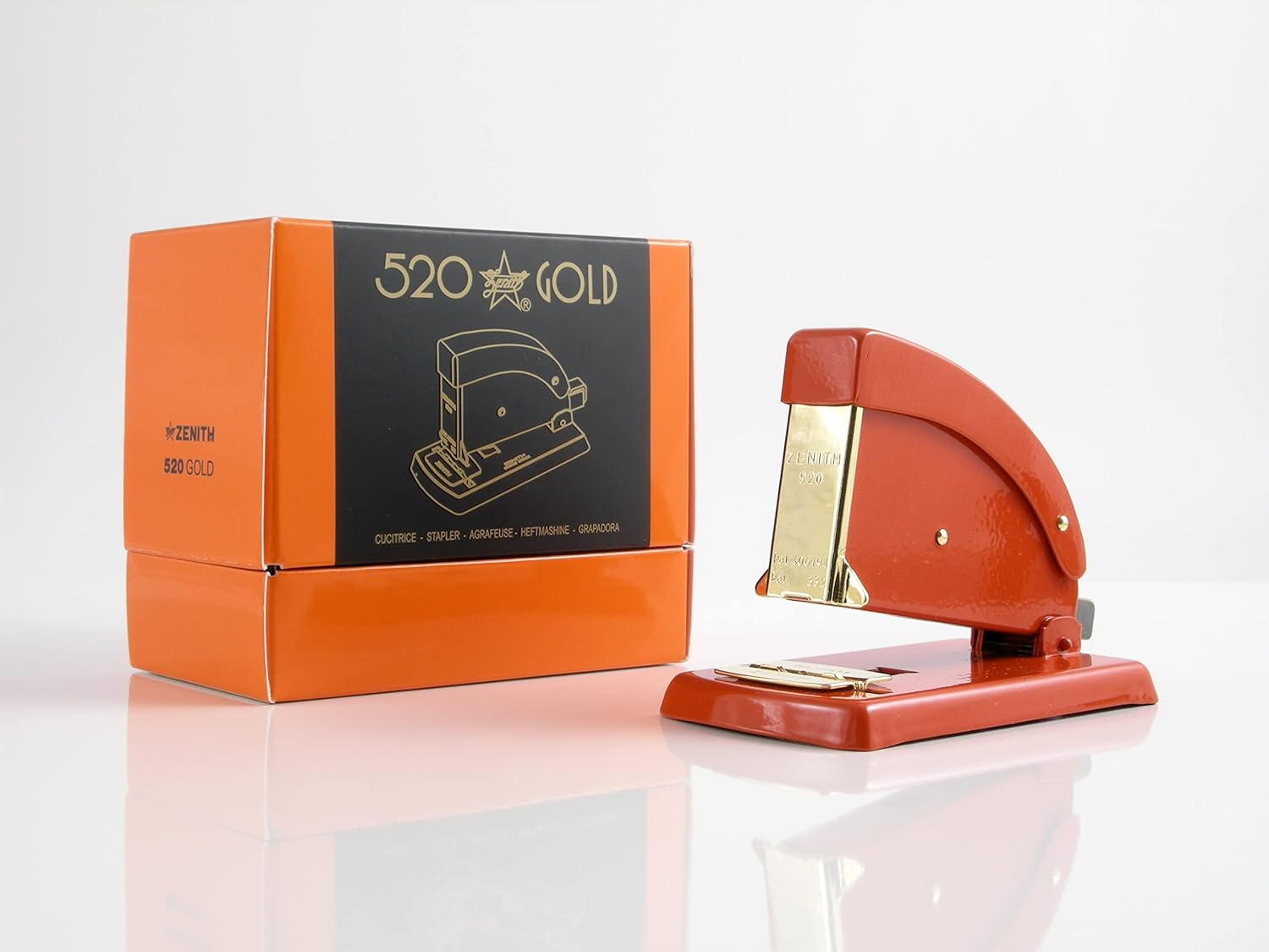 CUCITRICE DA TAVOLO ZENITH 520 GOLD ROSSO/ORO