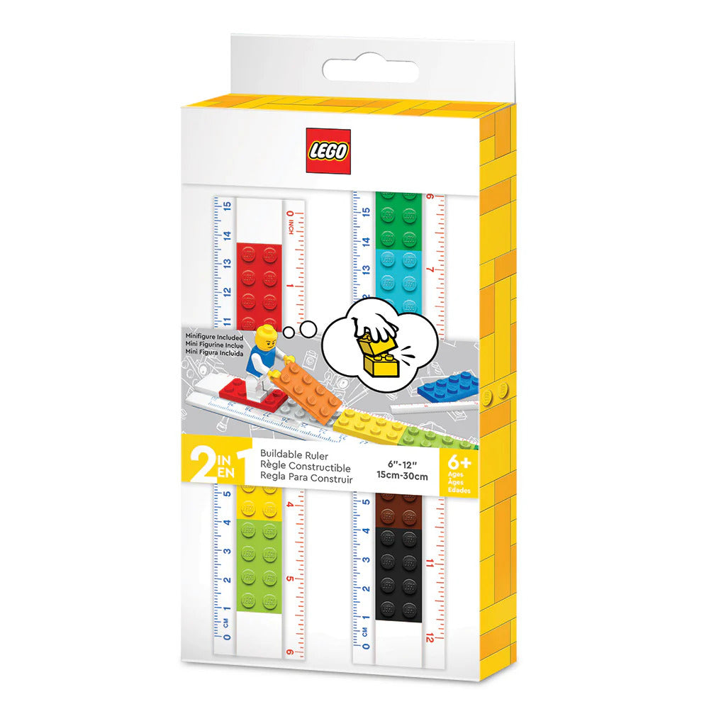 Lego 2.0 Righello convertibile con minifigure