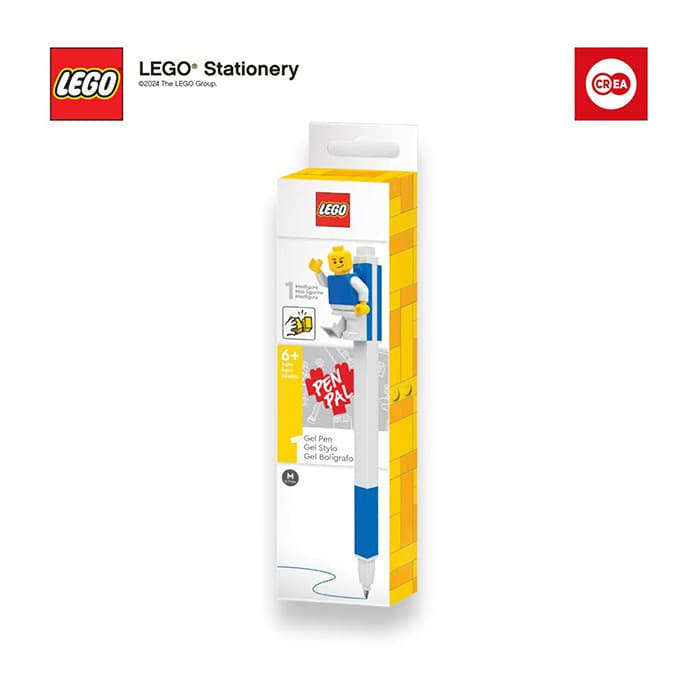 EGO 2.0 Penna Gel blu con Minifigura