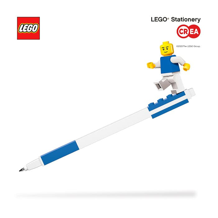 EGO 2.0 Penna Gel blu con Minifigura