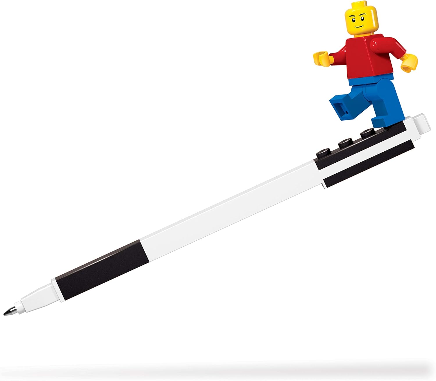 Lego 2.0 Gel Pen Nera con Minifigura