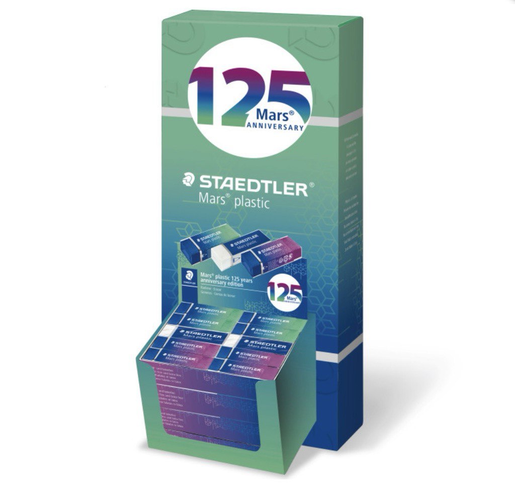 Staedtler - Gomma Mars Plastic 125 Anniversary