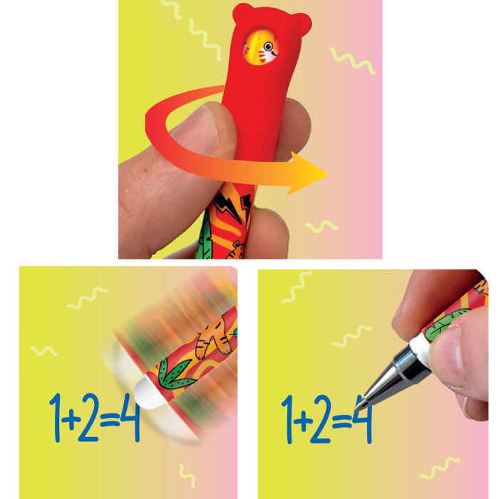 Penna Cancellabile Spinny Fantasy Civetta Punta 0.7  Blu