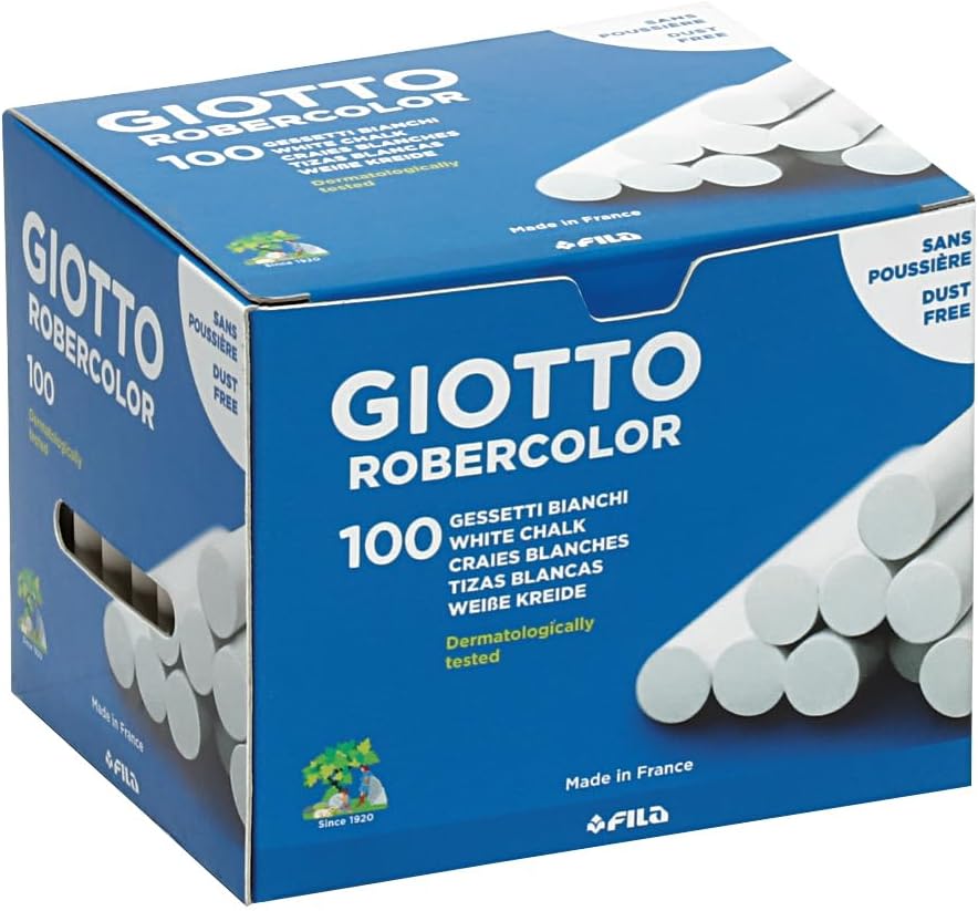 CF 100 PZ GESSETTI BIANCHI GIOTTO ROBERCOLOR
