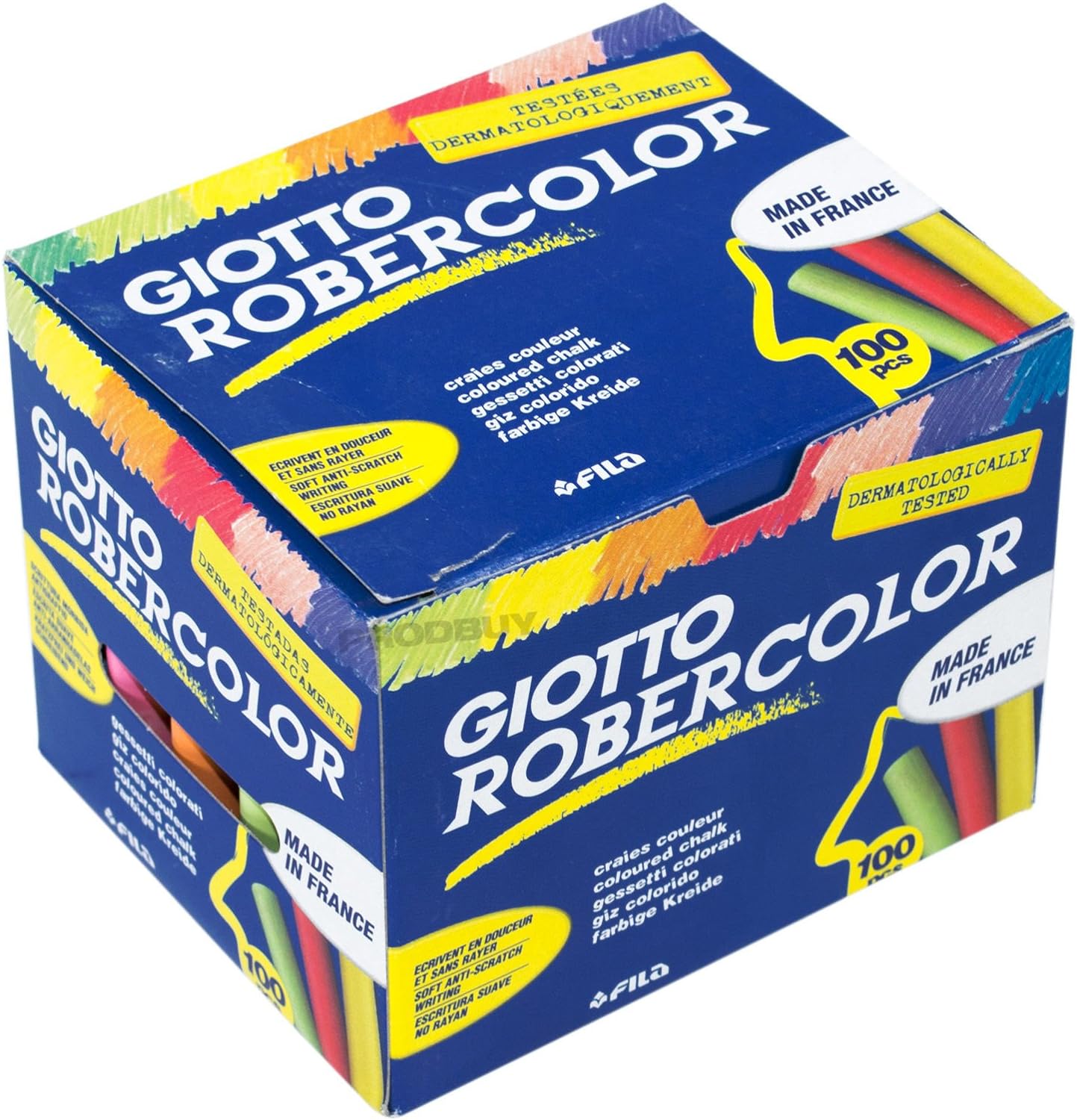 CF 100 PZ GESSETTI COLORATI GIOTTO ROBERCOLOR