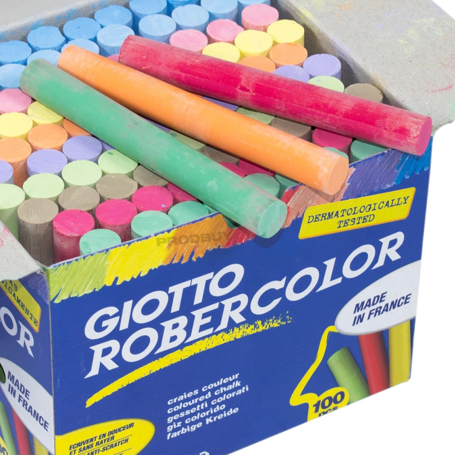 CF 100 PZ GESSETTI COLORATI GIOTTO ROBERCOLOR