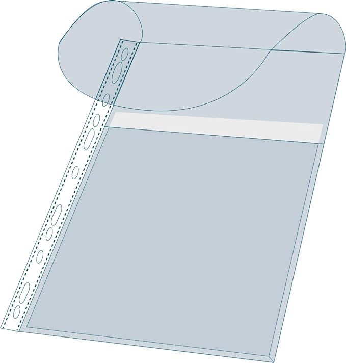 BISTER DA 10 BUSTE FORATE A SOFFIETTO CON PATELLA