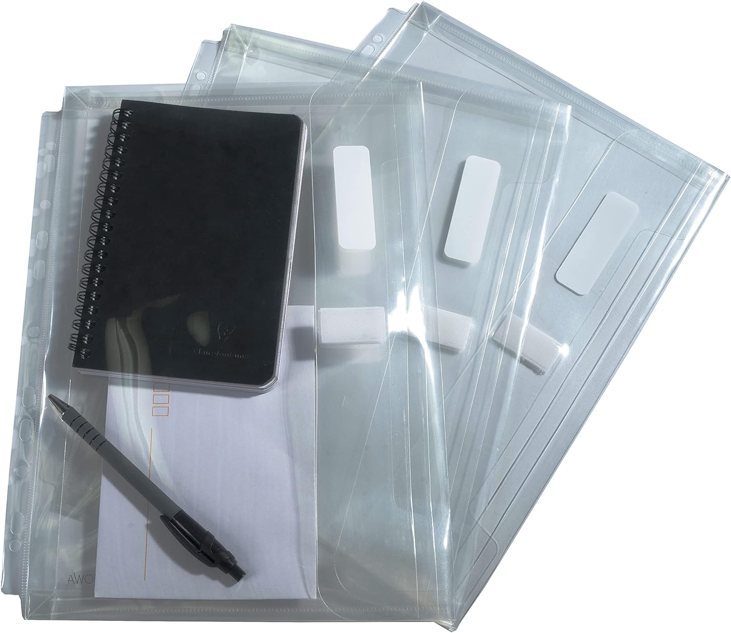 BLISTER DA10BUSTE FORATE A SOFFIETTO CHIUSURA LATERALE PP A4