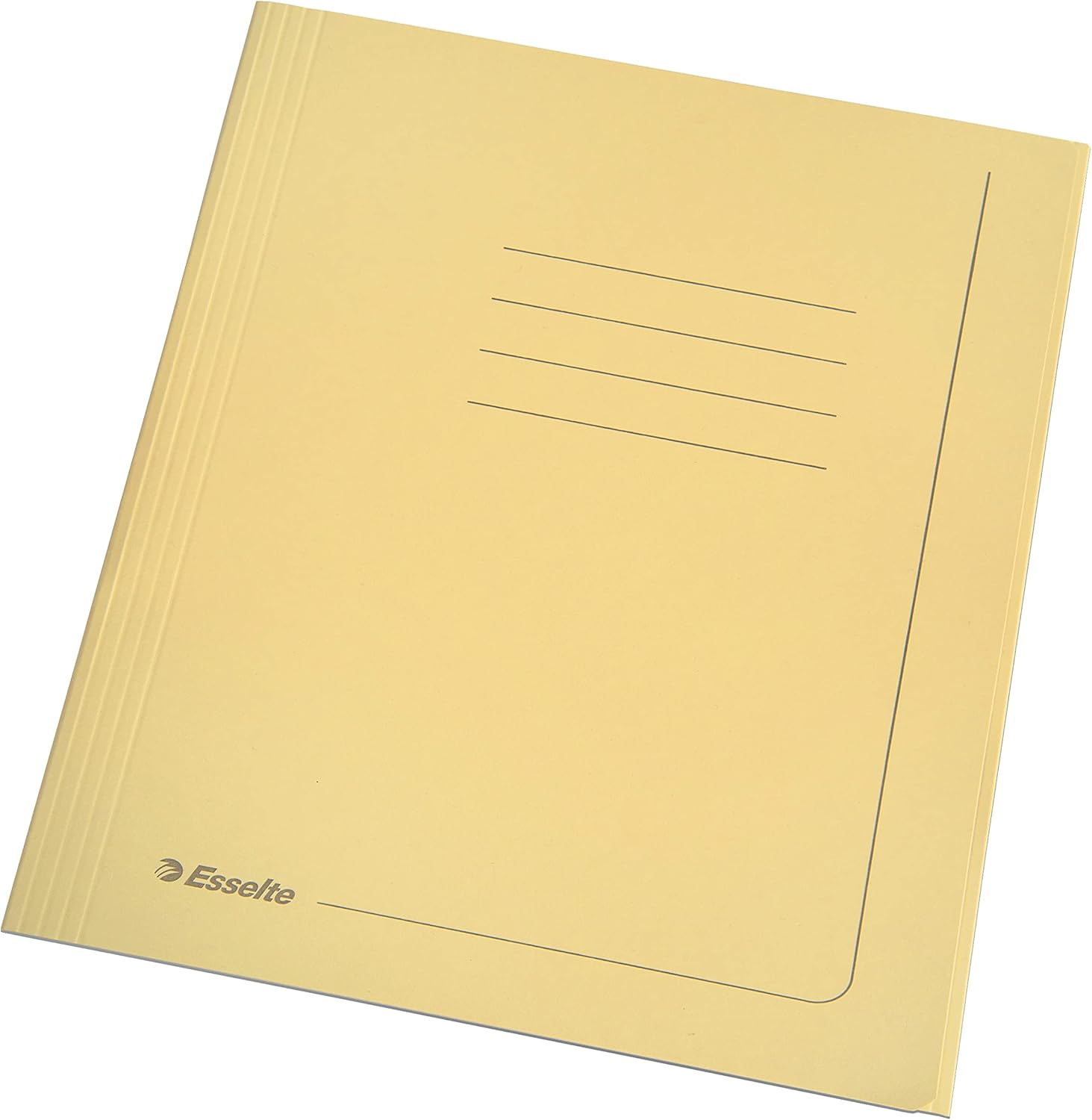 CARTELLA MANILLA 3 LEMBI AD ALTO SPESSORE CF.25 GIALLO