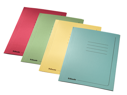 CARTELLA MANILLA 3 LEMBI AD ALTO SPESSORE CF.25 VERDE