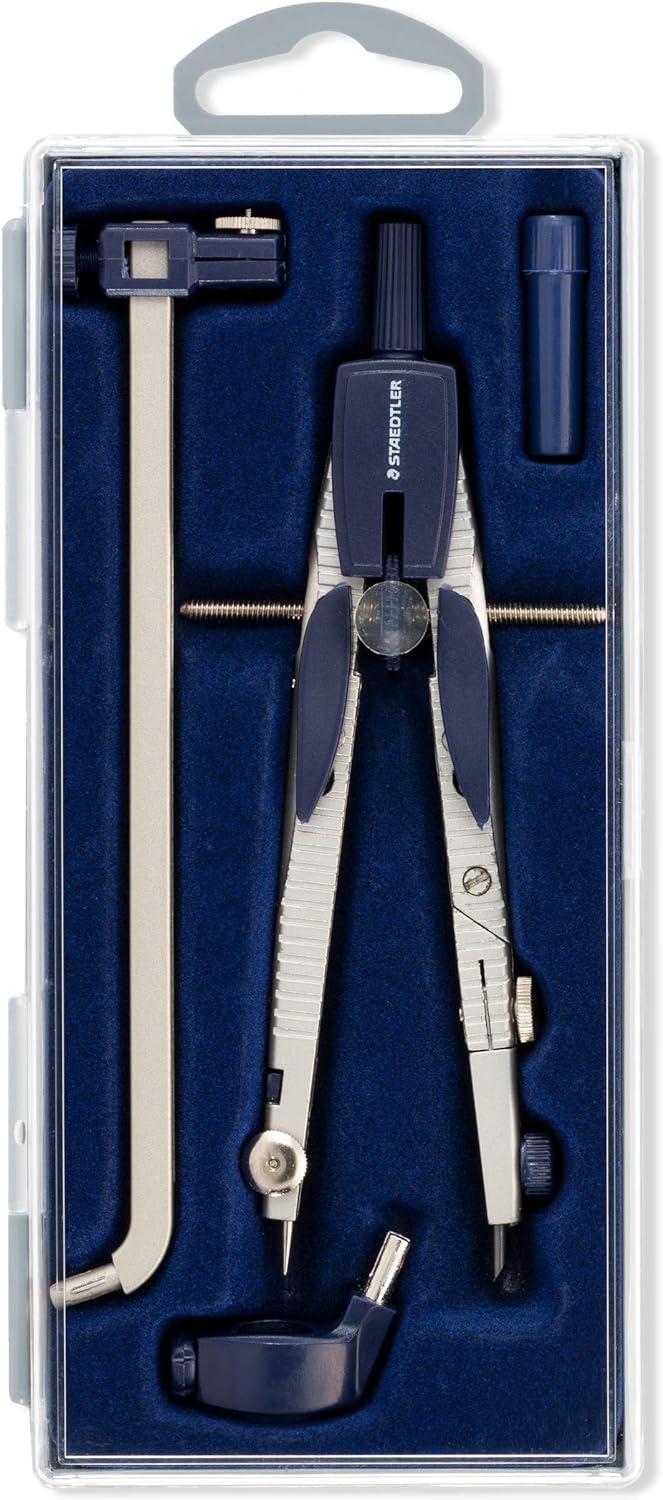 Compasso STAEDTLER® 553 02 Con Asta Snodata E Prolunga