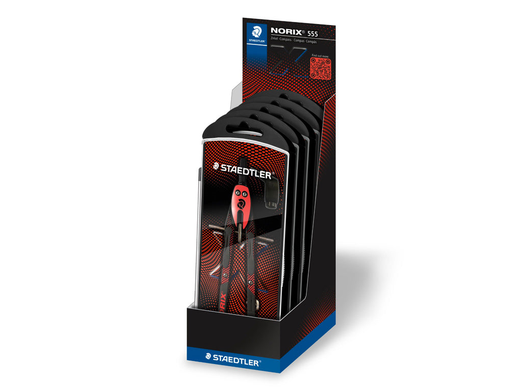 Balaustrone Norix con aste articolate - Rosso