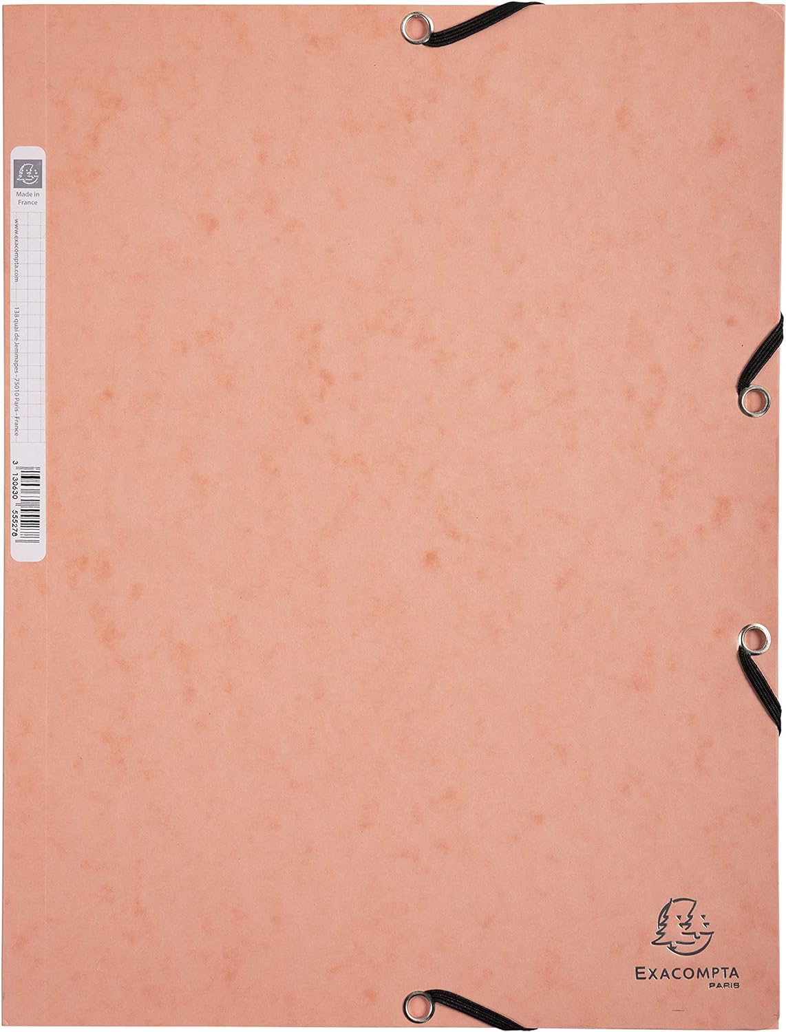 CONFEZIONE 5 PZ 3 LEMBI CON ELASTICI CARTONCINO LUSTRÉ