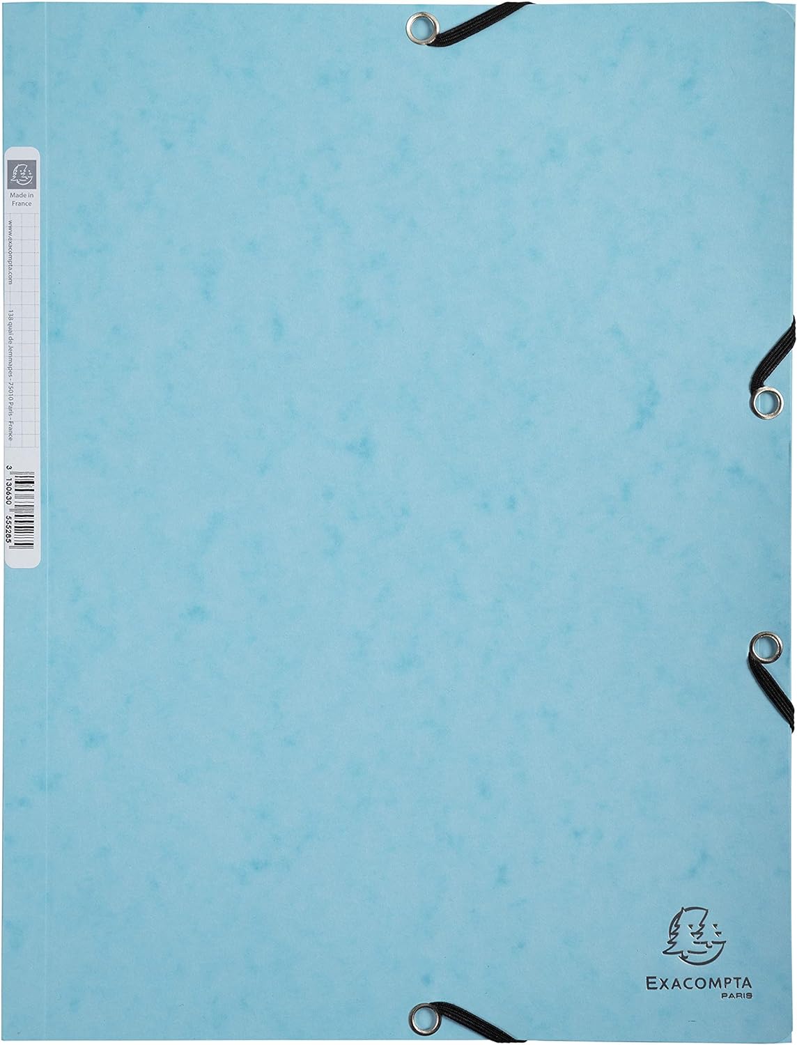 CONFEZIONE 5 PZ 3 LEMBI CON ELASTICI CARTONCINO LUSTRÉ