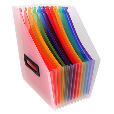 PORTARIVISTE A SOFFIETTI ESPANDIBILI CRYSTAL COLOURS