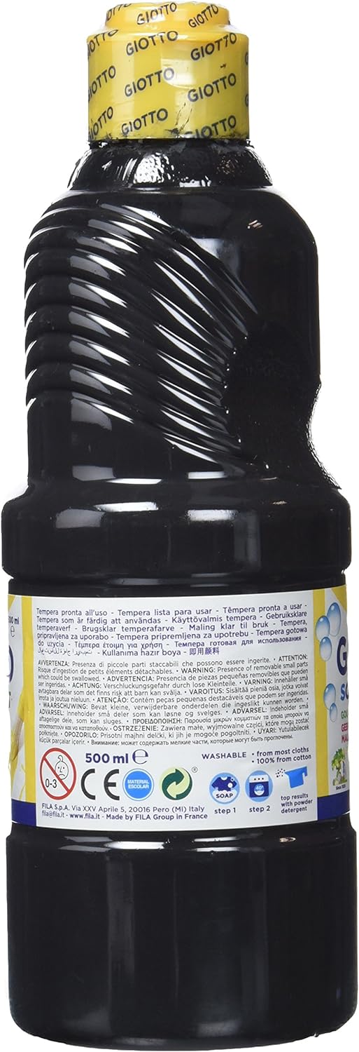 Giotto School Paint 1000 ML NERO
