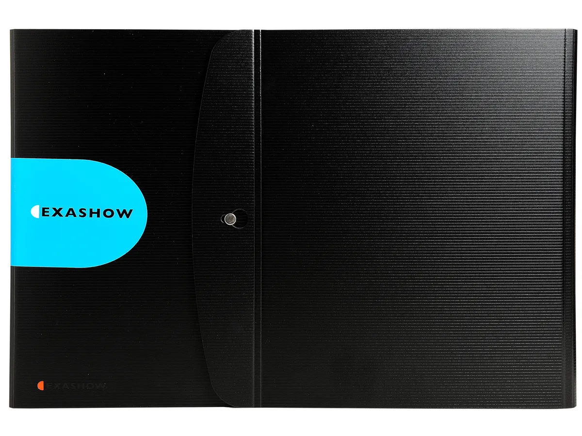 RACCOGLITORE DI PRESENTAZIONE EXASHOW IN PPL MECCANISMO 4