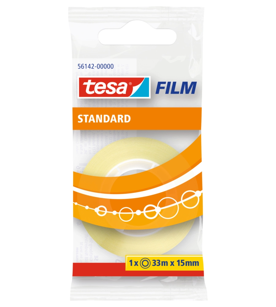 tesafilm standard nastro adesivo Flowpack 15mm x 33m