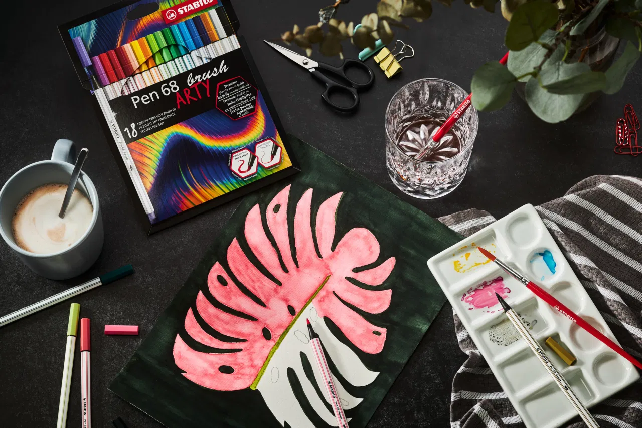 STABILO Pen 68 Brush Arty da 18