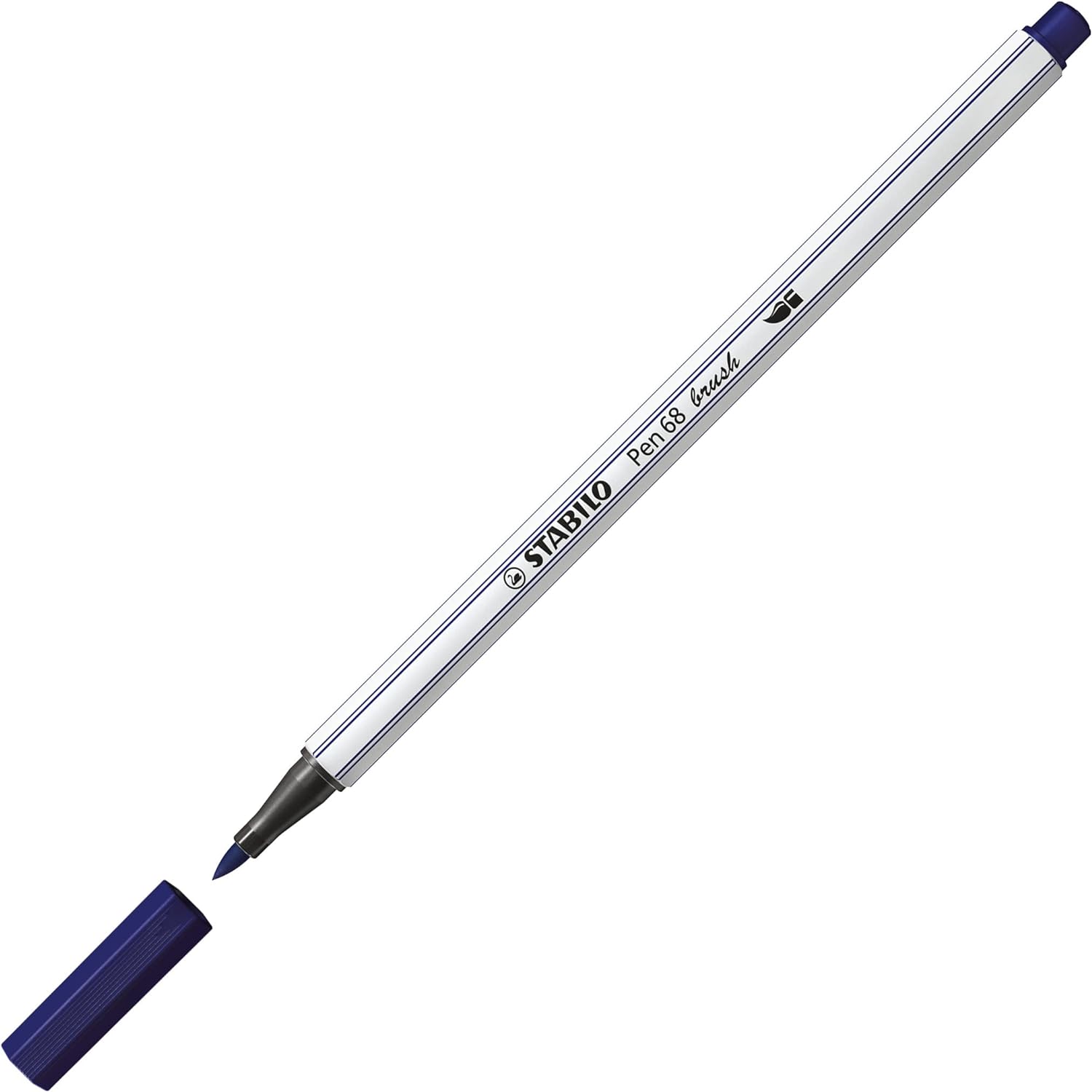Pennarello con punta a pennello Pen 68 brush Blu Di Prussia