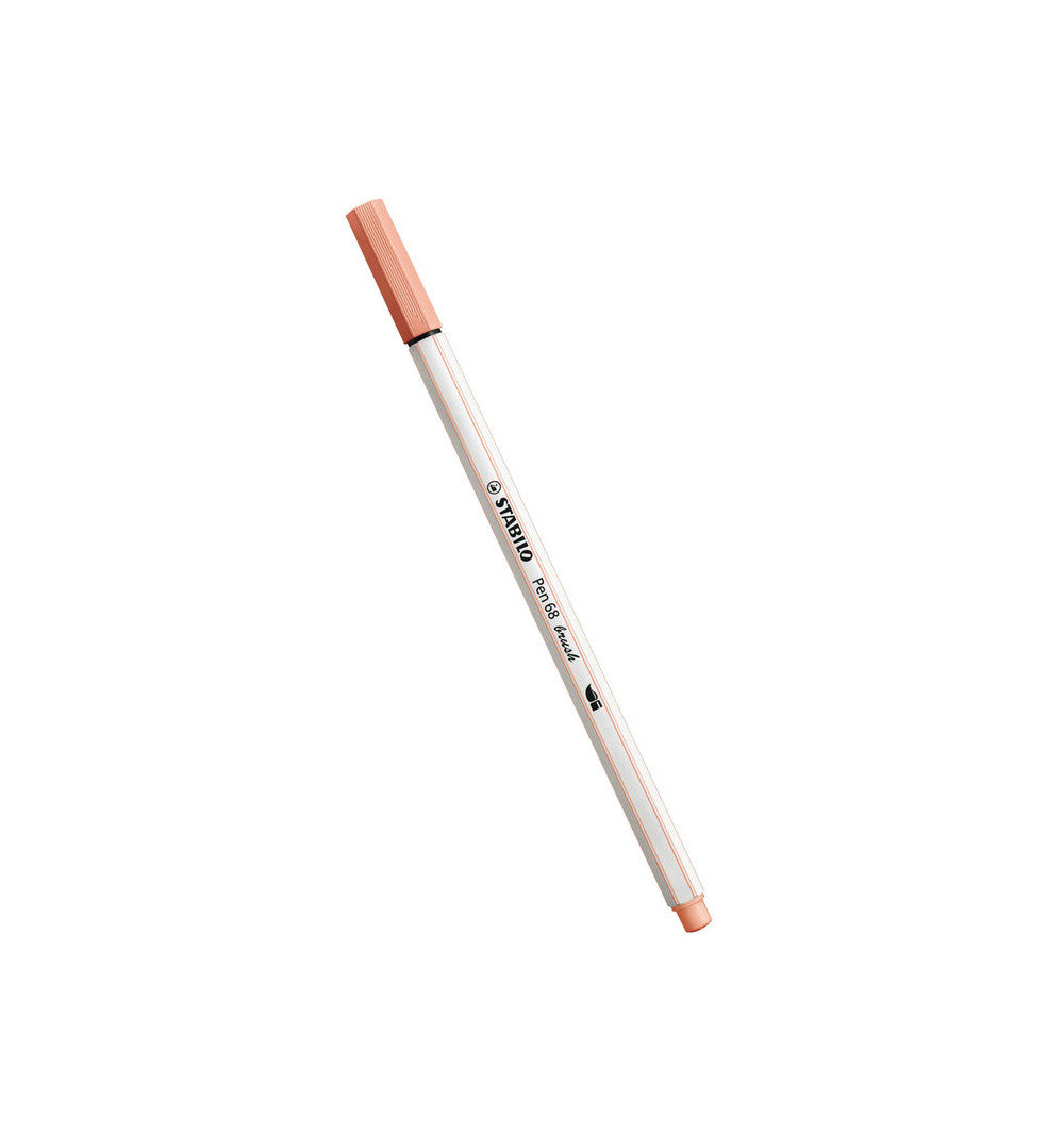 Pennarello con punta a pennello Pen 68 brush Albicocca