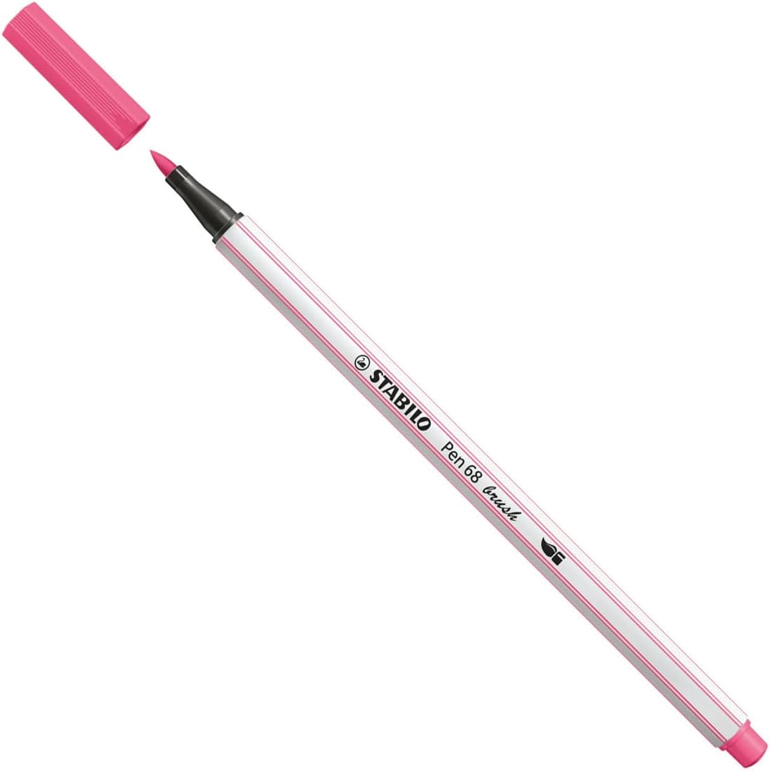 Pennarello con punta a pennello Pen 68 brush Rosa