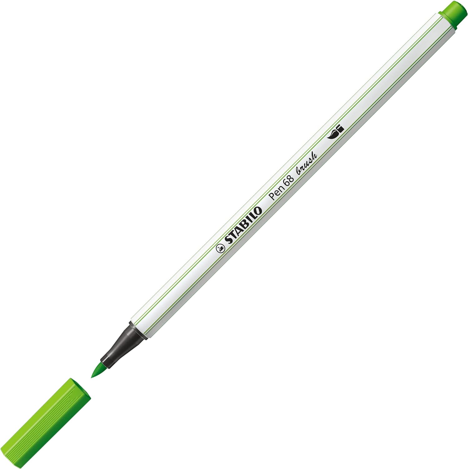 Pennarello con punta a pennello Pen 68 brush Verde Chiaro