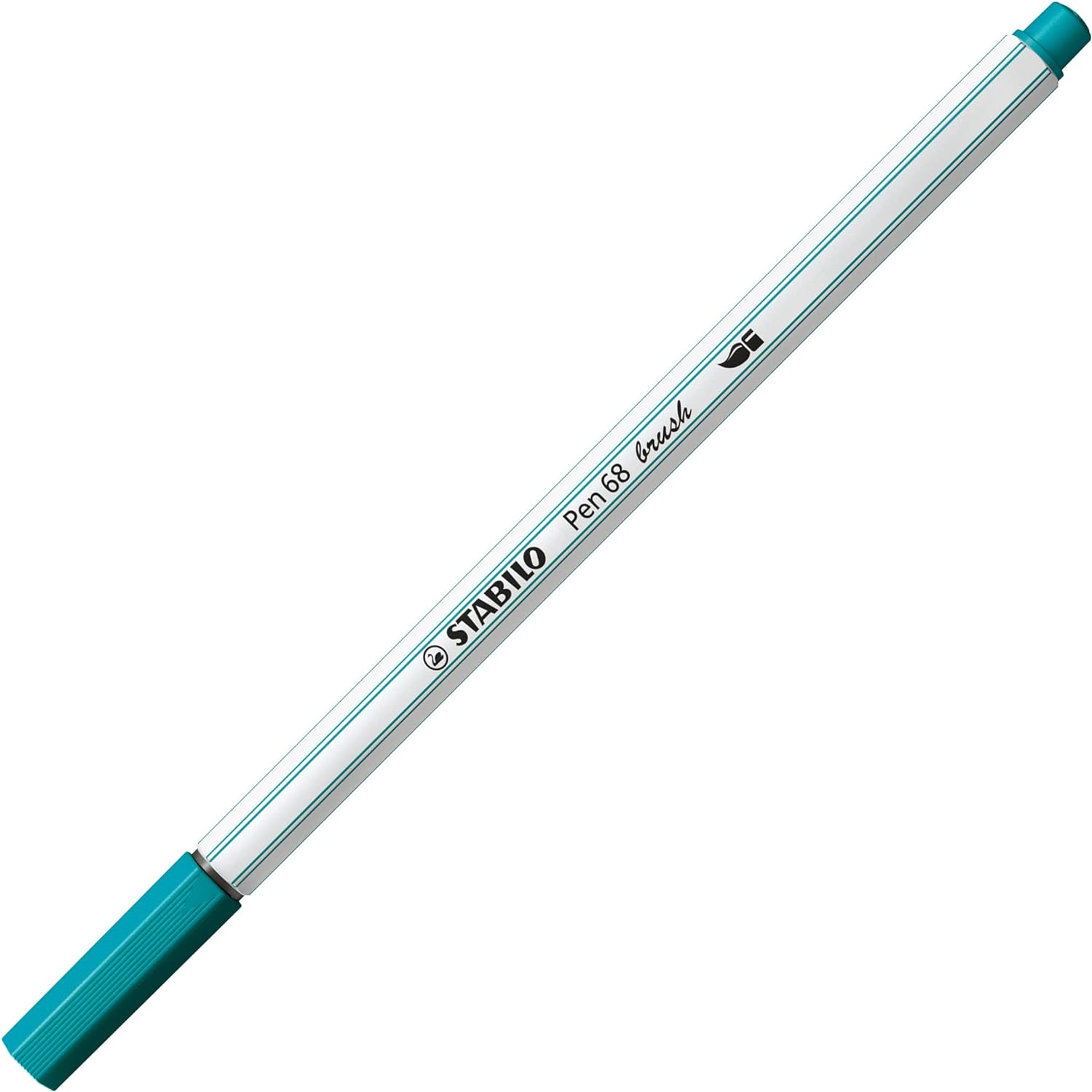 Pennarello con punta a pennello Pen 68 brush Turchese