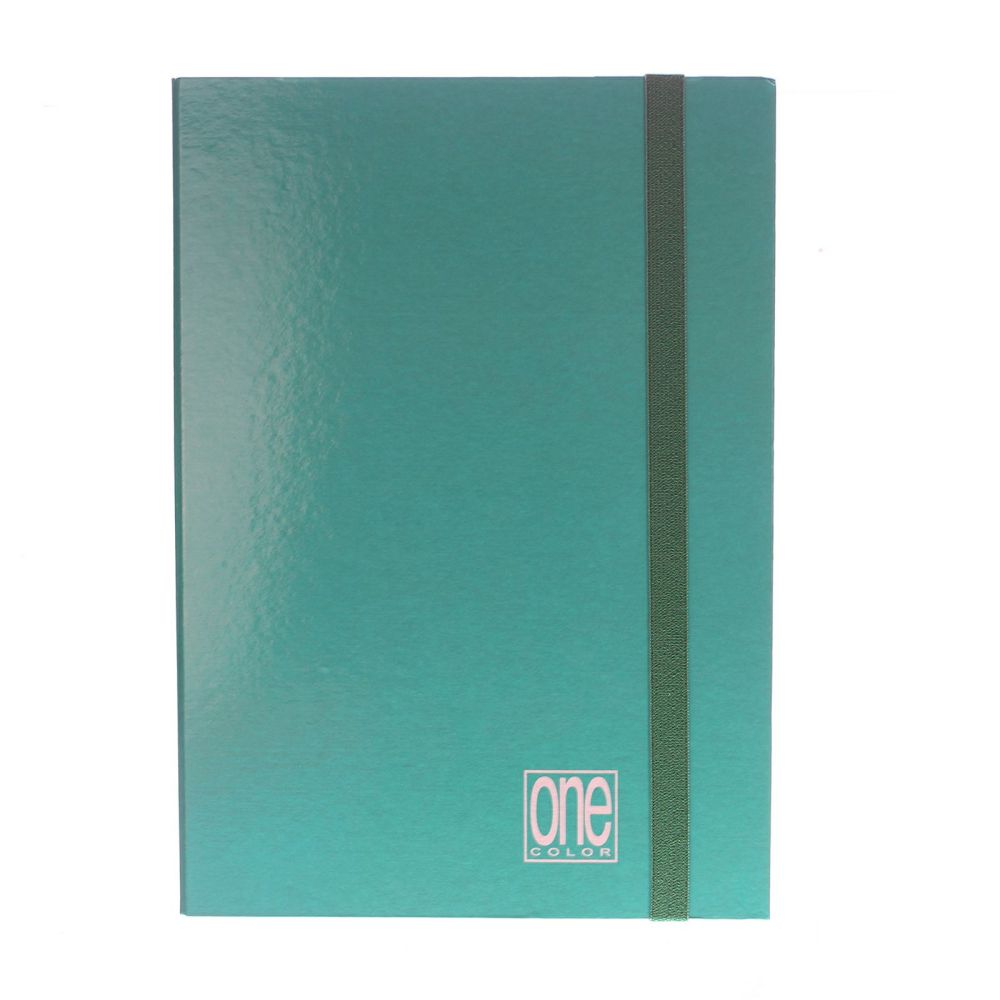 Cartella portaprogetti con elastico 25x35cm dorso 3cm Verde