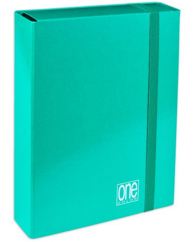 Cartella portaprogetti con elastico 25x35cm dorso 7 Verde