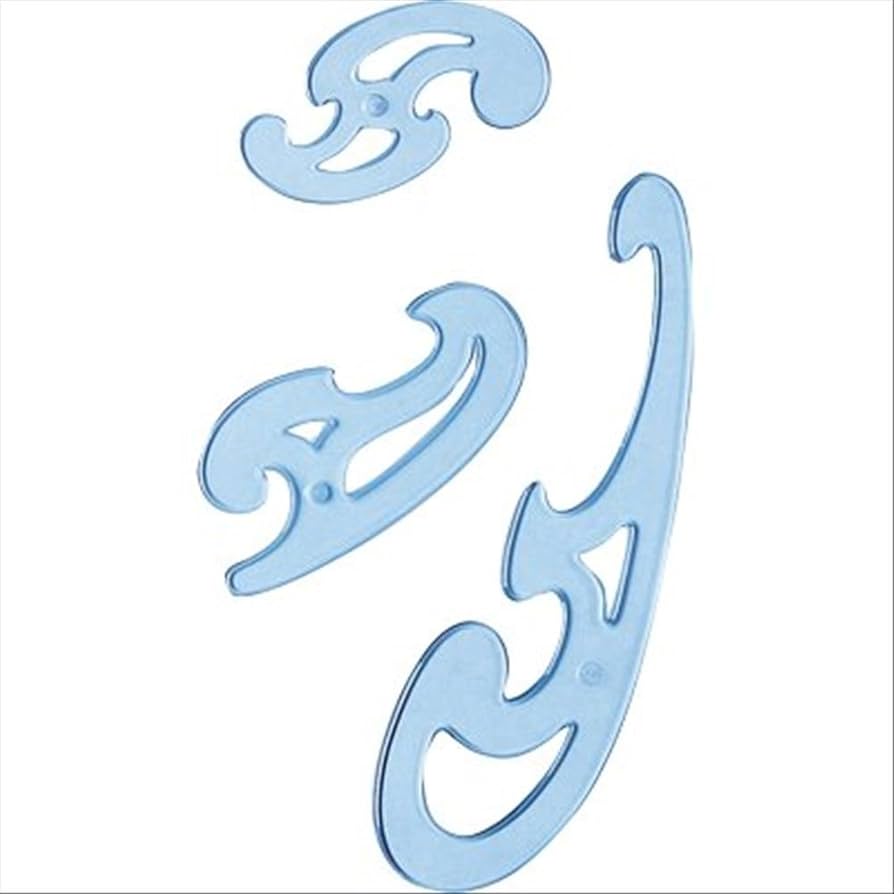 CURVILINEE SPIL TEKNO SET DA 3 pz. CONF.