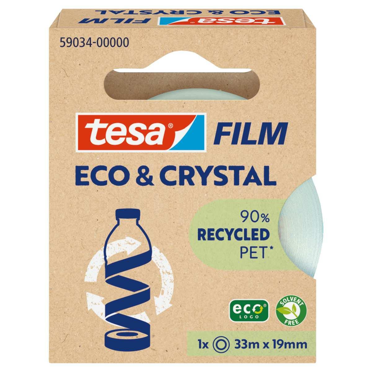 Tesafilm® eco & crystal 33m x 19mm