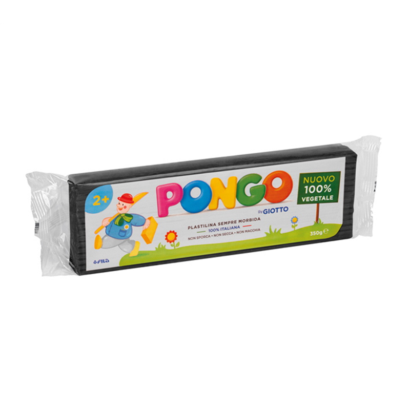 Giotto Plastilina Pongo 350gr - Nero