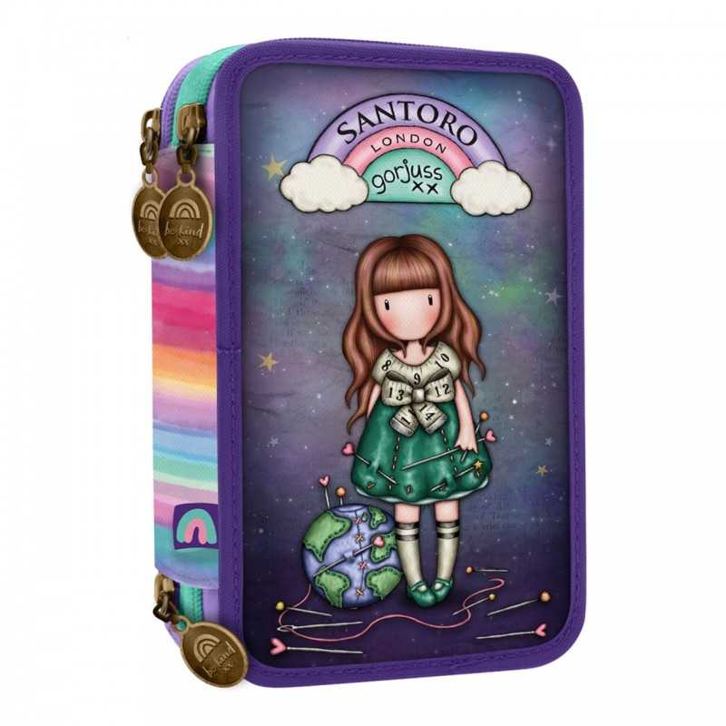 ASTUCCIO 3 ZIP tre cerniere BE KIND TO OUR PLANET