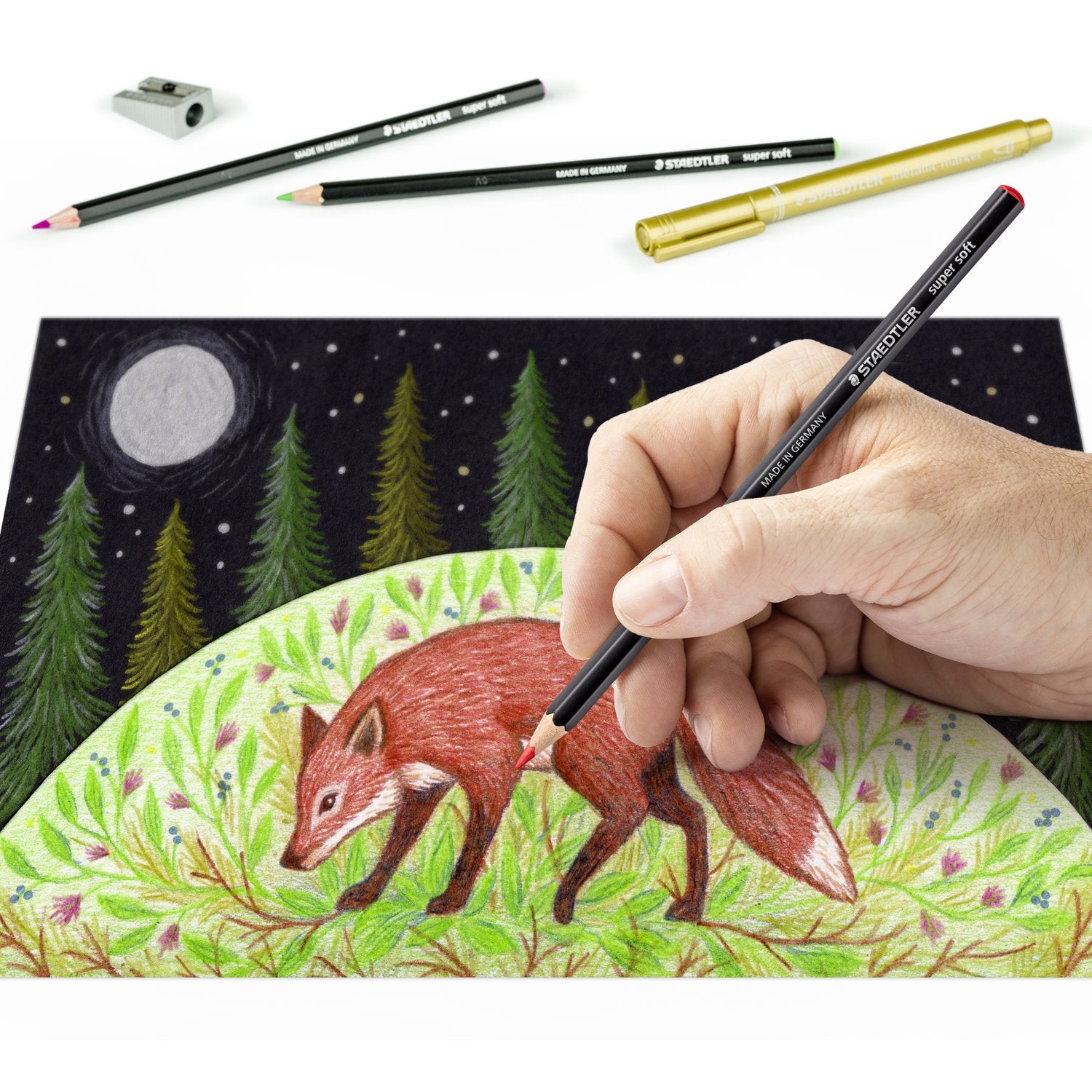 STAEDTLER BLACK & WHITE SET