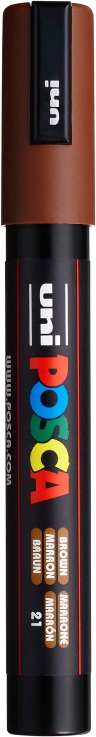 CF 6 PZ UNIPOSCA PC - 5M MARRONE